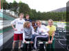 Beatrice Frempong, 3rd from right, Inoodr Track 2006
