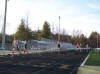 Hannah Sayles, middle 300M Hurdles