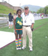 Mariah Richardson, 2009 55M Hurdle Champion, French Broad Middle School Conference