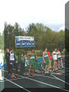 Kris Fant, 3rd from left, Freshman year