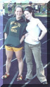 Liza Schillo, on left, with Michelle Peterson