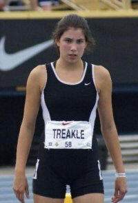 Sophia Treakle, Asheville HS 2007 State Champion 300 M Hurdles