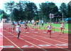 Courtney Walker, 80M Hurdles 2001 2nd from right