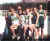 2000 WHKP Hurdle Shuttle Relay Champions Kris Fant, Stuart Sheppard, Daniel Pantas, Jeremy Murrill