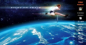 Erin in the Sky with Hurdles!