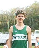 Brend Moore, 2001 French Broad Middle School Conference Champion, 100M Hurdles